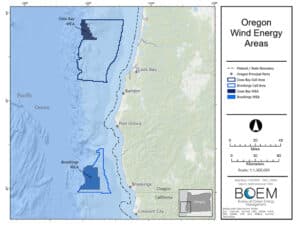 New Oregon offshore wind areas