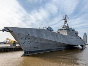 The future USS Kingsville (LCS 36)