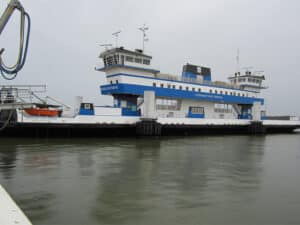 Recently delivered by Gulf Island Marine Fabricators of Houma, La., the Texas Department of Transportation (TxDOT) unveiled its new hybrid-electric ferry.