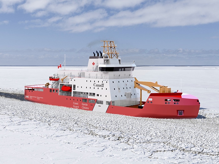 Multi-Purpose Vessels (MPVs) will be Polar Class 4 vessels.