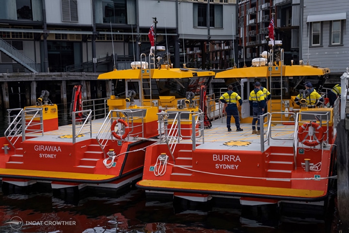 Two new Port Authority NSW fire/rescue vessels
