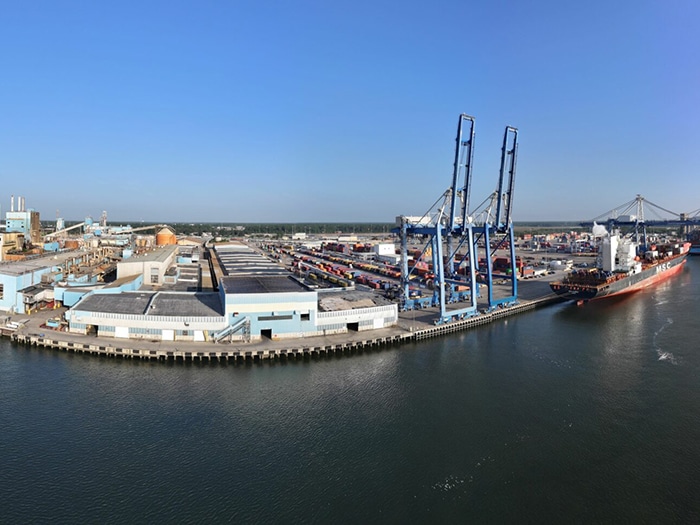 Port of Charleston expansion site