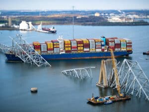 Temporary alternaye channel will access Port of Baltimore