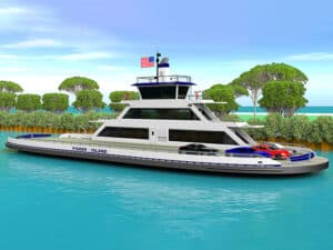 rendering of new Fisher Island ferry