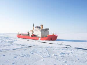 Canadian shipyard released digital image of icebreaker