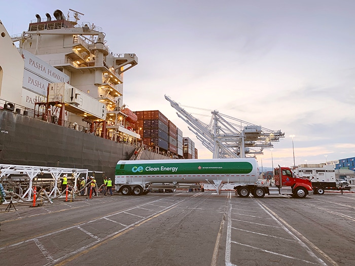 LNG from California LNG plant being used to fuel Pasha Hawaii ship