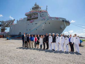 The USNS Cherokee Nation. (Credit: Bollinger Shipyards)
