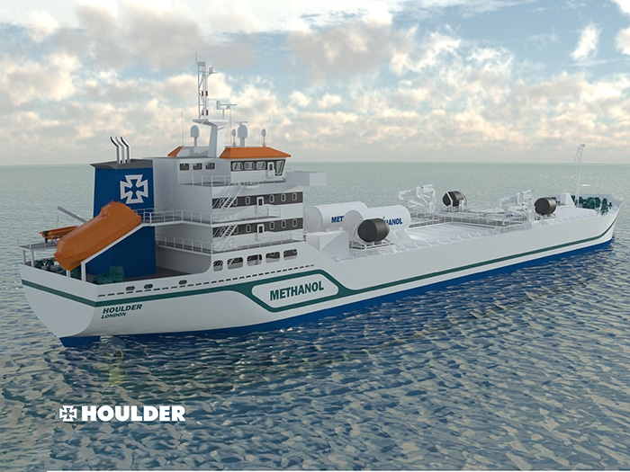 methanol bunkering vessel
