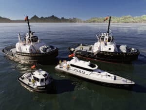 Boats for Port Namibe prject