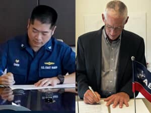 USCG-RDC commanding officer at ABS VP