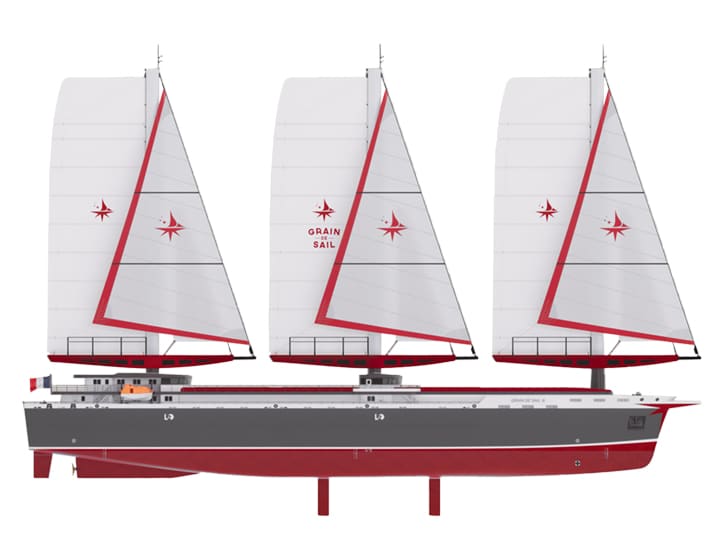 pure sail containership