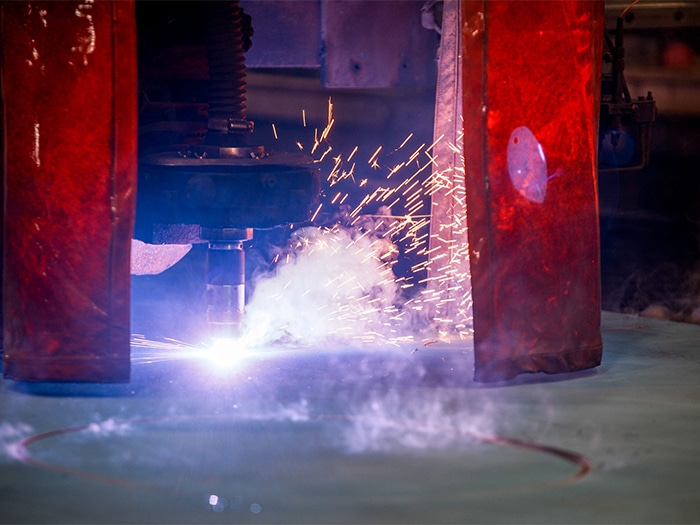 Steel cutting for Aloha class ship