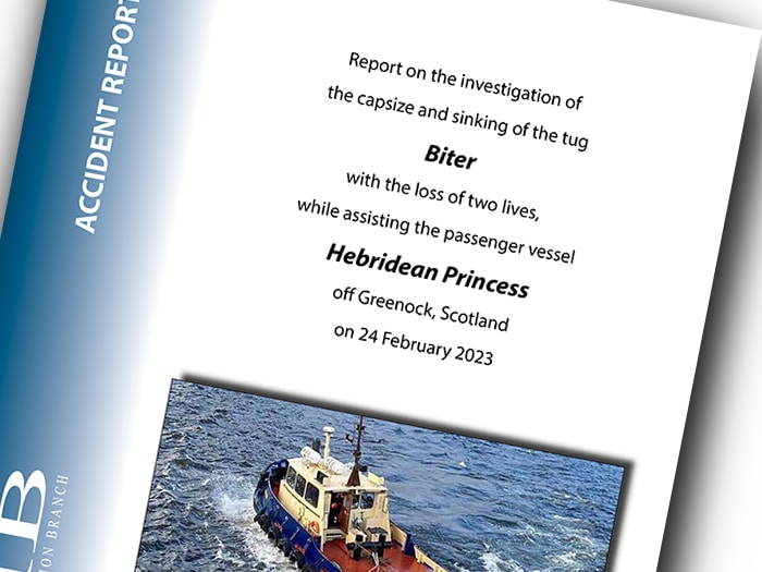 Report on Biter capsize