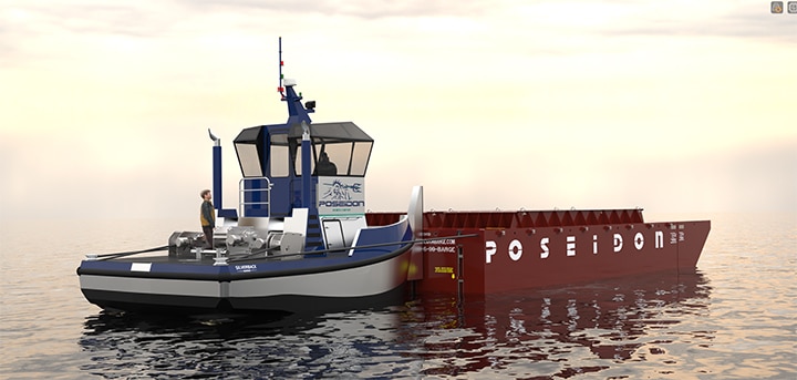 Silverback Marine truckable tug
