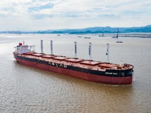Anemoi rotor sails on Sohar Max