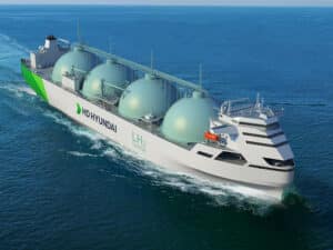 liquid hydrogen ship