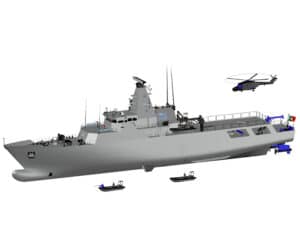offshore patrol vessels with MAN 175D engines