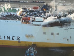 ship fire