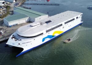 Incat Tasmania built ferry