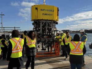 offshore minerals harvesting robot