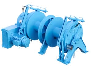 Kongsberg electric towing winch