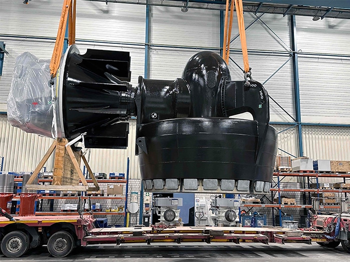 Rudderpropeller for Kotug Canada tug
