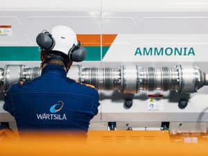 Wärtsilä ammonia engine