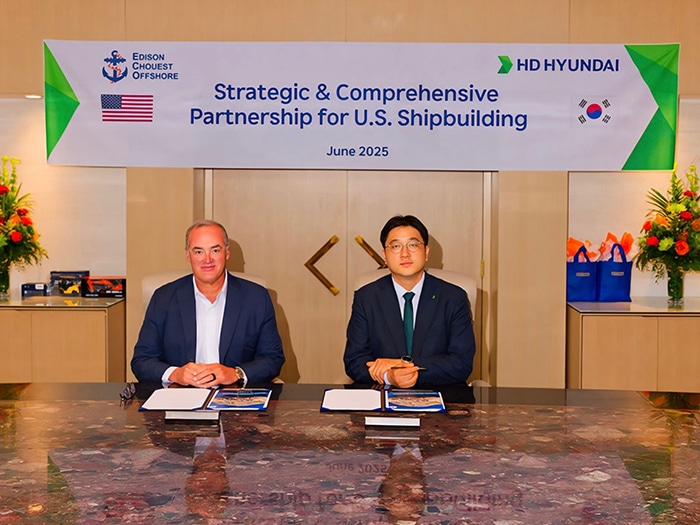HD Hyundai and Chouest (ECO) sign agreement