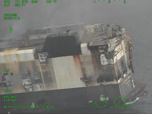 Garth Foss reports fire out