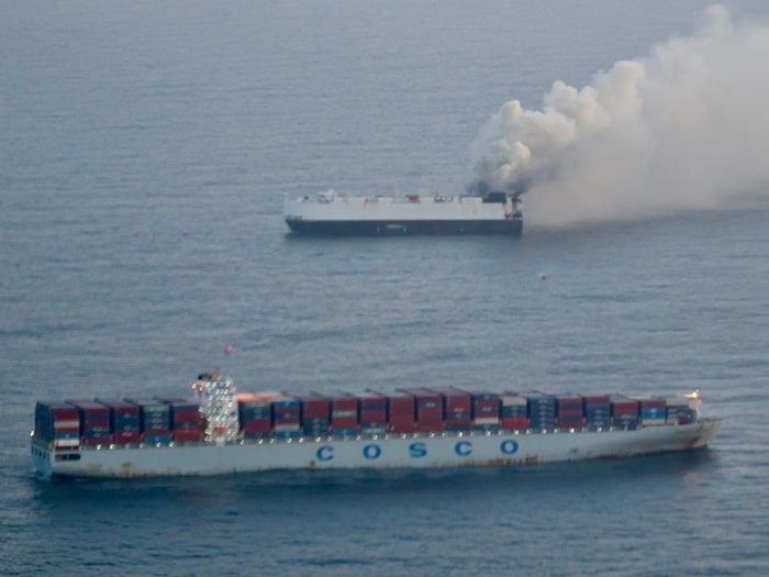 Zodiac Maritime thanked crew of Cosco Hells