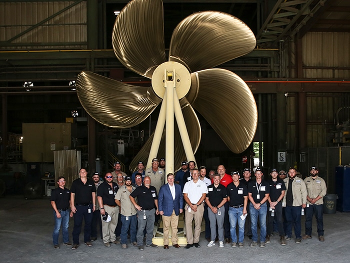 Rolls-Royce Naval Populsors business acquisition included popeller foundy