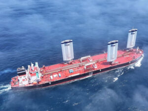 sail-assisted Aframax