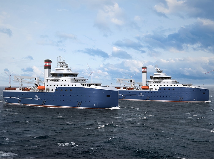 Designed by Salt Ship Design, LDA’s new SOVs will each be equipped with four Schottel SRP-D Rudderprropellers
