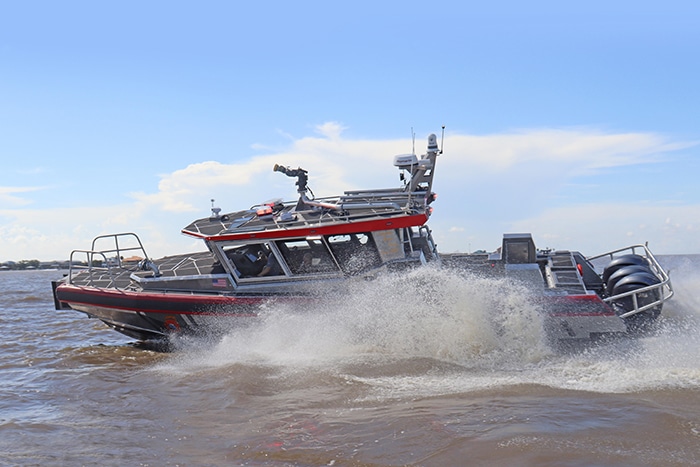 Tampa Fire Rescue boat