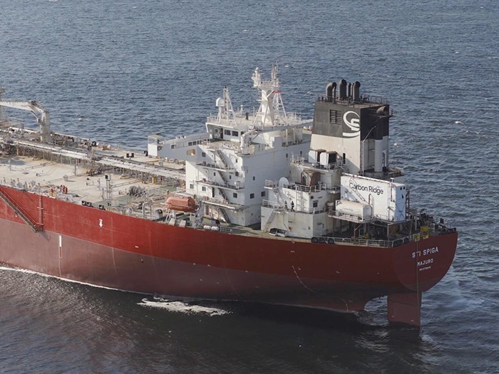 Scorpio Tankers LR2 fitted with carbon capture and storage solution