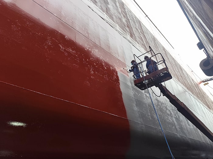 PPG recently announced the 100th drydocking performed using electrostatic application for marine hull coatings.