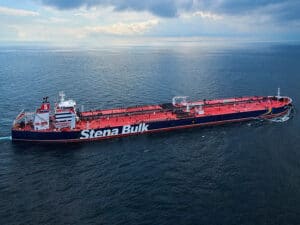 Stena Sunrise will be the first of five Stena Bulk Suezmaxes to transition to the Swedish flag.[Photo: Stena Bulk]
