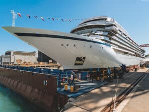 Viking Mira launches at Ancona Shipyard
