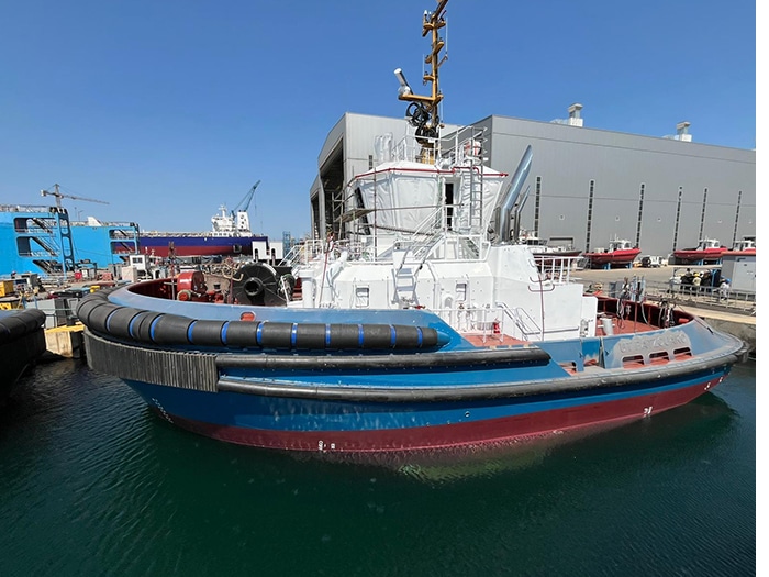 New Ultratug tug in water