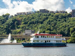 The M/V Explorer. (Photo courtesy of Rivers of Steel)