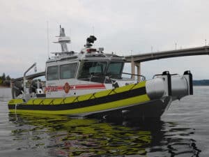 SAFE Boats International announced it has been awarded a contract to build a new fireboat for the City of Bremerton Fire Department.