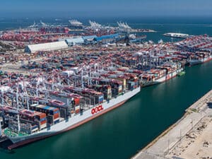 A pause in tariffs in recent months lifted the Port of Long Beach in California to its most active July on record and the third-busiest month in its 114-year history.