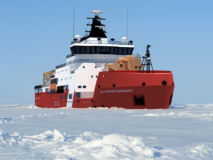 Multi-purpose icebreaker 9MPI)