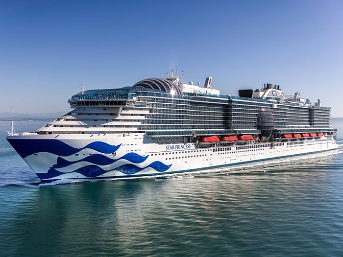 The Star Princess will debut on October 4.