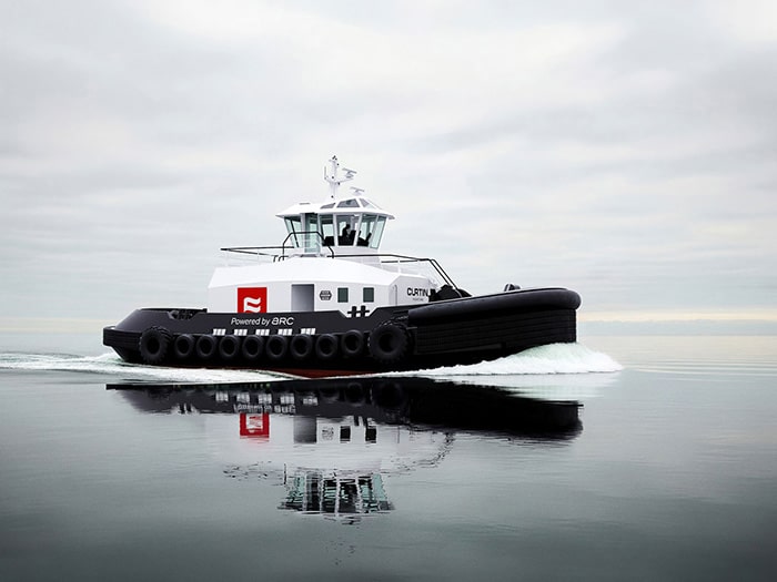 Each tugboat will be powered by Arc’s vertically integrated electric powertrains, delivering over 4,000 horsepower and backed by a 6 megawatt-hour battery buffer.