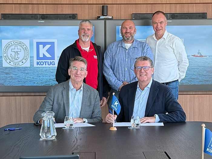 maritime training partnership agreerment signing