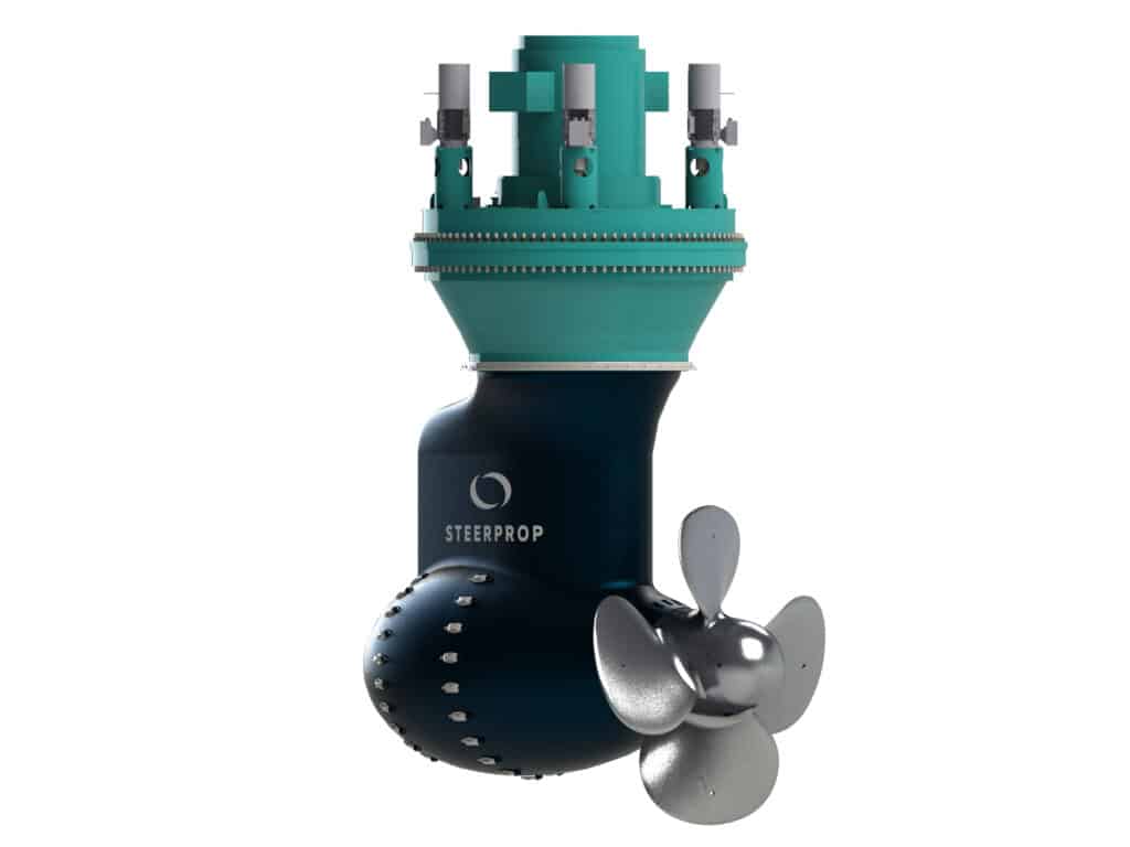 Steerprop mechanical azimuth propulsor