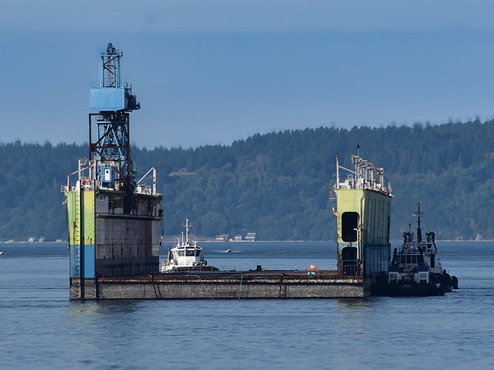 Floating dry dock Hercules