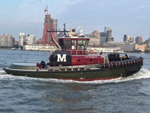 Moran Towing Co.’s newest tug, the William E Moran, has entered service in New York, bringing enhanced capability and performance to the company’s evolving fleet.