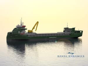 hydrogen-powered general cargo ship to BV class